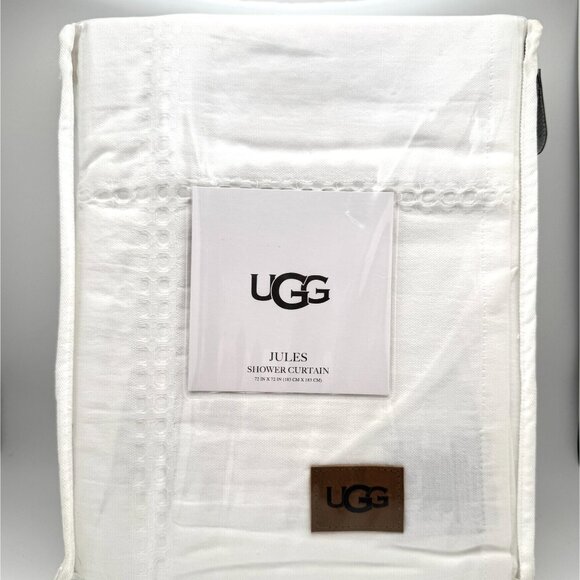 UGG Other - Ugg Jules New 72" x 72" Shower Curtain  Luxurious Cotton Bath Decor 100% Cotton